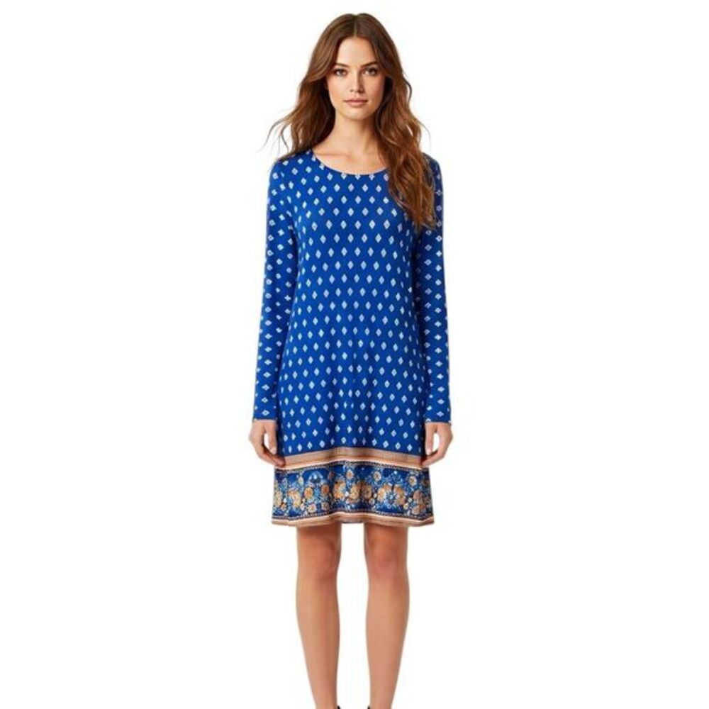 Loveappella Womens Dress Sz Small Long Sleeve Bohemian Boho Chic Festival Party